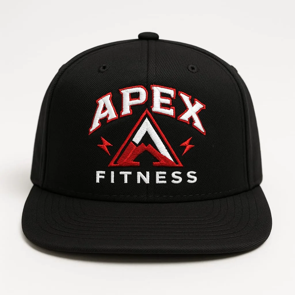 Caps embroidery