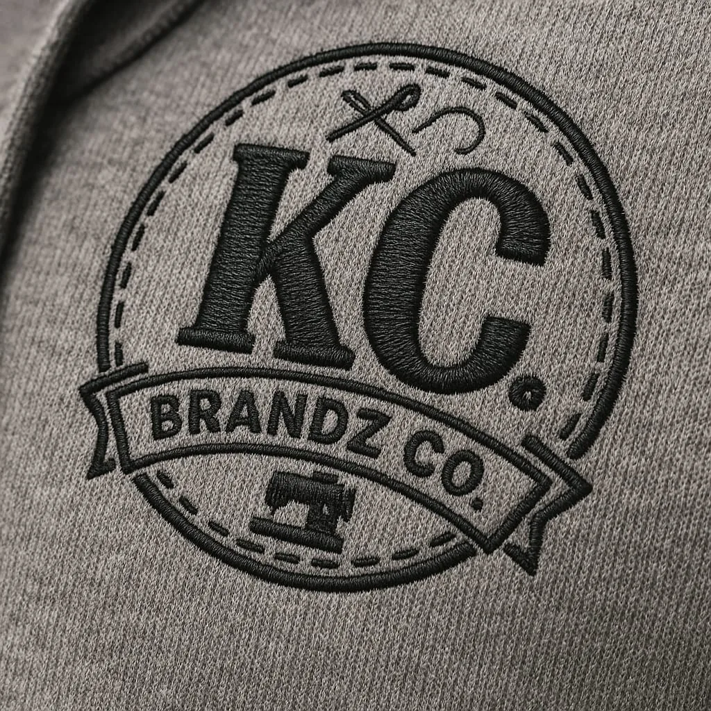 Monochrome Patch — Vintage Badge Style